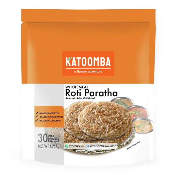 Katoomba Roti Wholemeal Paratha 30pk